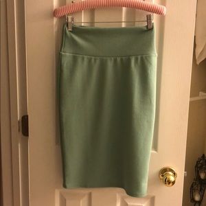 Moss green Cassie skirt